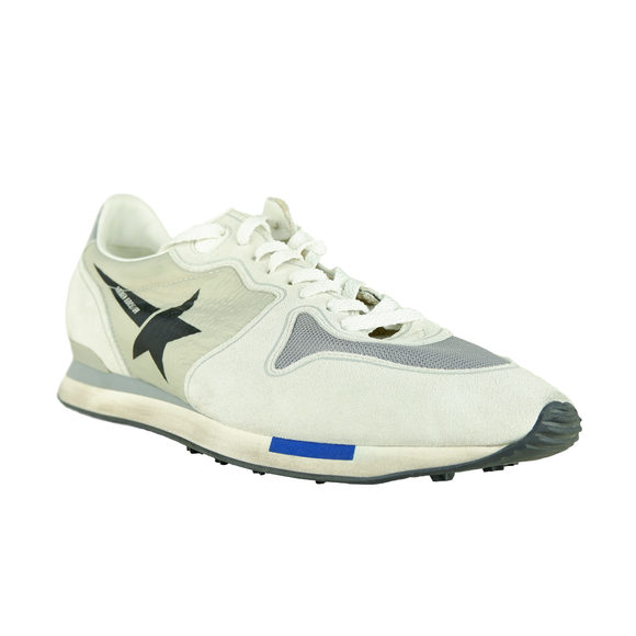 Golden Goose Gray Leather Sneakers - Picture 3 of 4